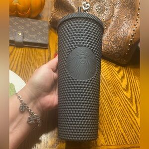 Starbucks Matte Black Studded Starbucks Tumbler 24 oz cold venti